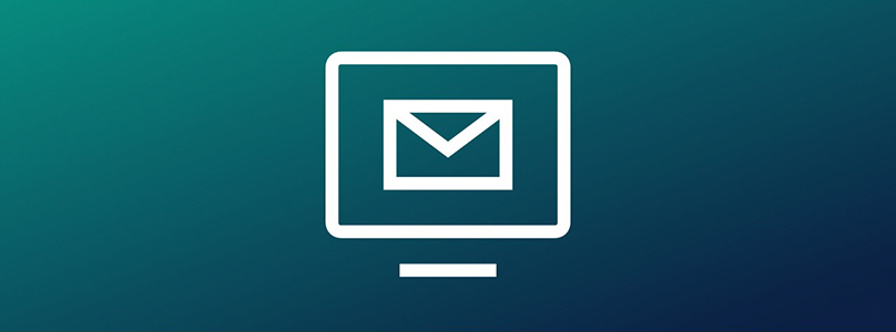 Das Icon zeigt einen Computer und ein E-Mail-Symbol.