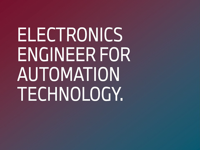Electronics Engineer for Automation Technology.