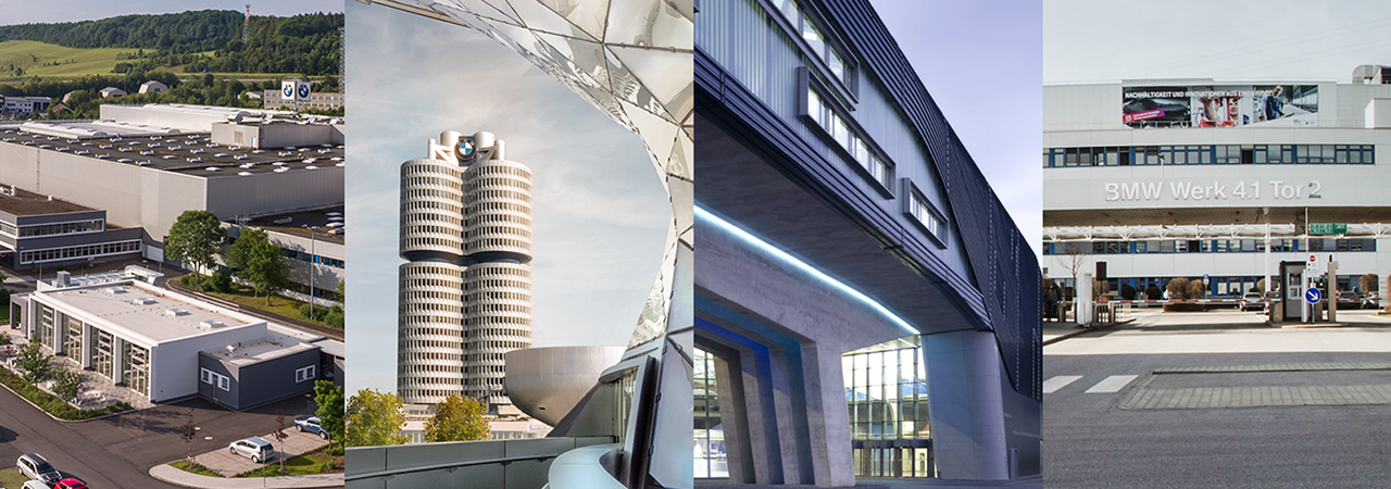 The photo shows a glimpse of apprenticeship facilities at the BMW Group.