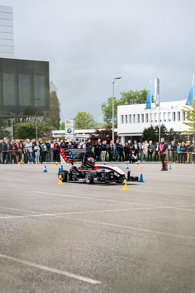 Rollout Event des Formula Student Teams AMZ Racing im Brand Experience Center der BMW Group, Schweiz