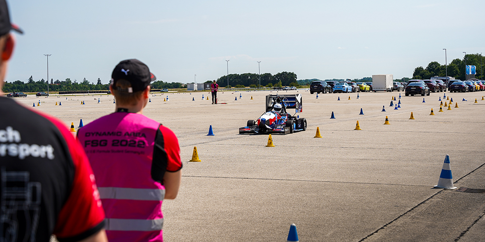 Formula Student Event auf einer BMW Group Teststrecke