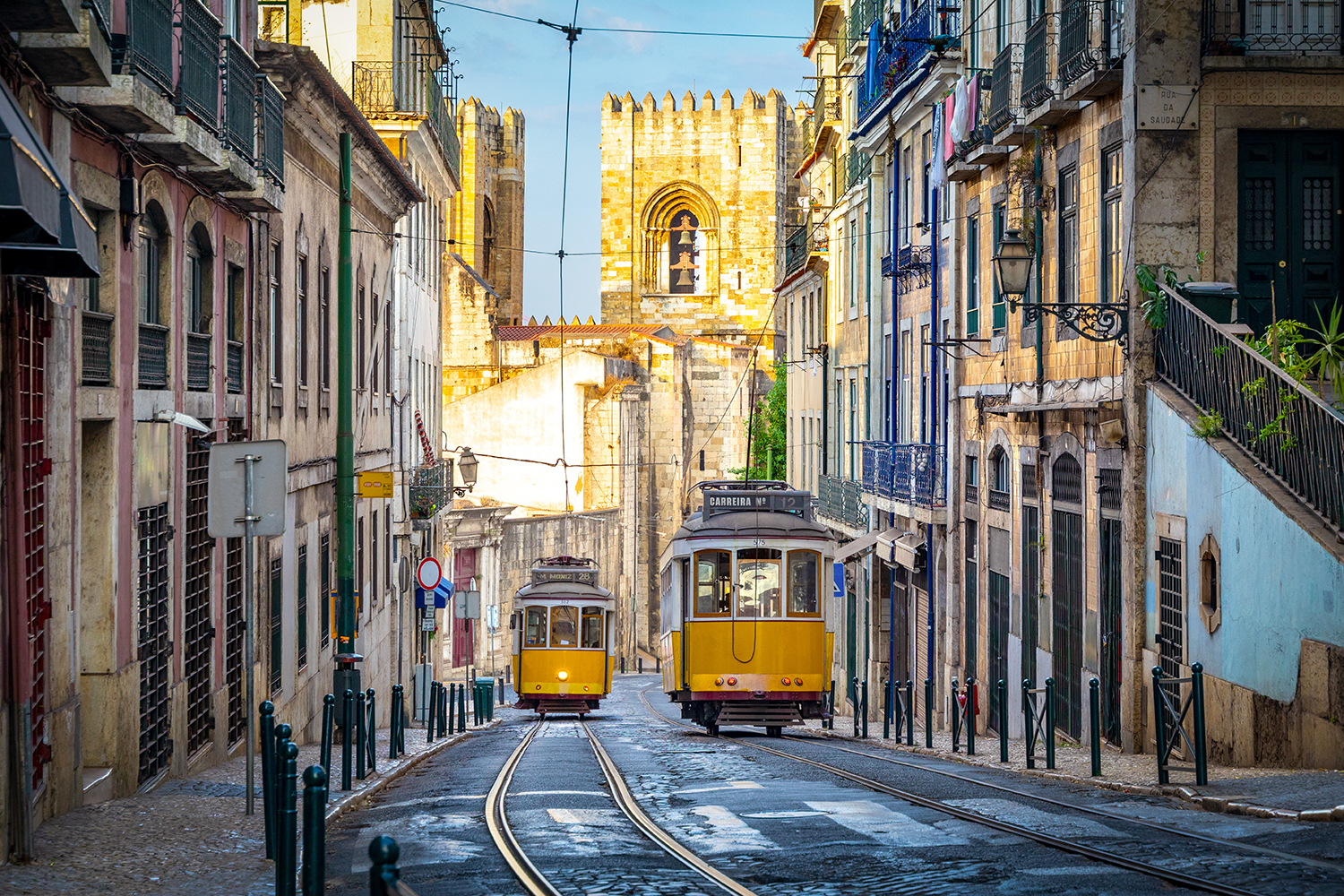 Historic Tram in Lisbon