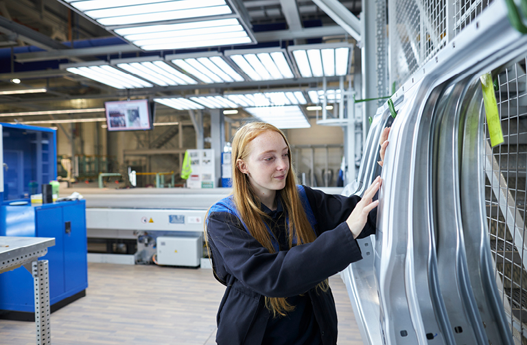 Alice, Engineering Technician apprentice, MINI Plant Swindon