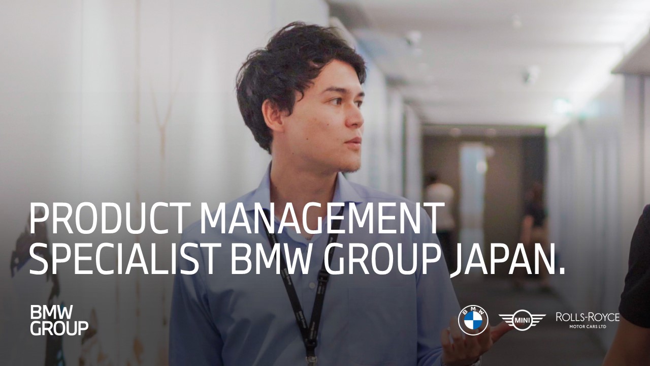Mevin, Product Management Specialist BMW Group Japan.