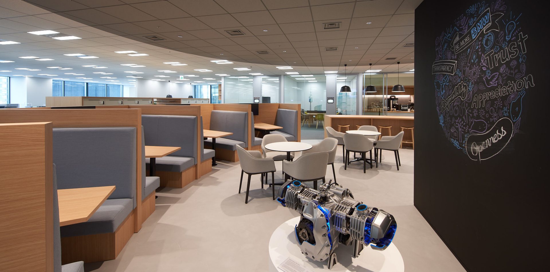 BMW Group Japan working space.