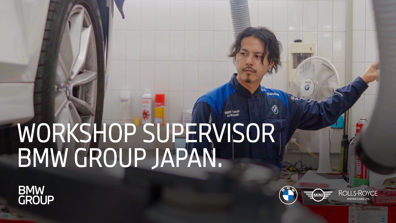 Ryo, Workshop Supervicsor BMW Group Japan