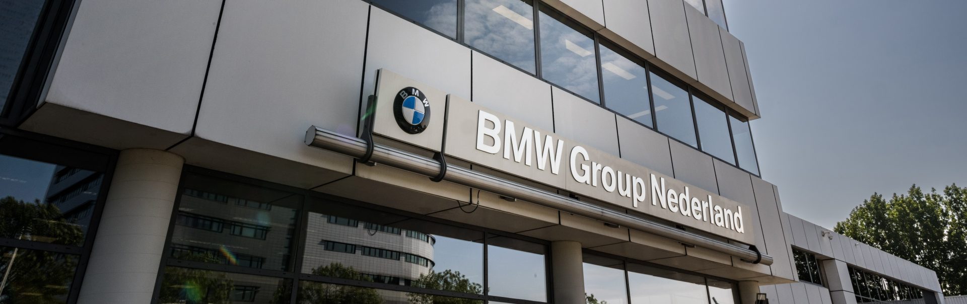 The image shows the BMW Group Netherlands.