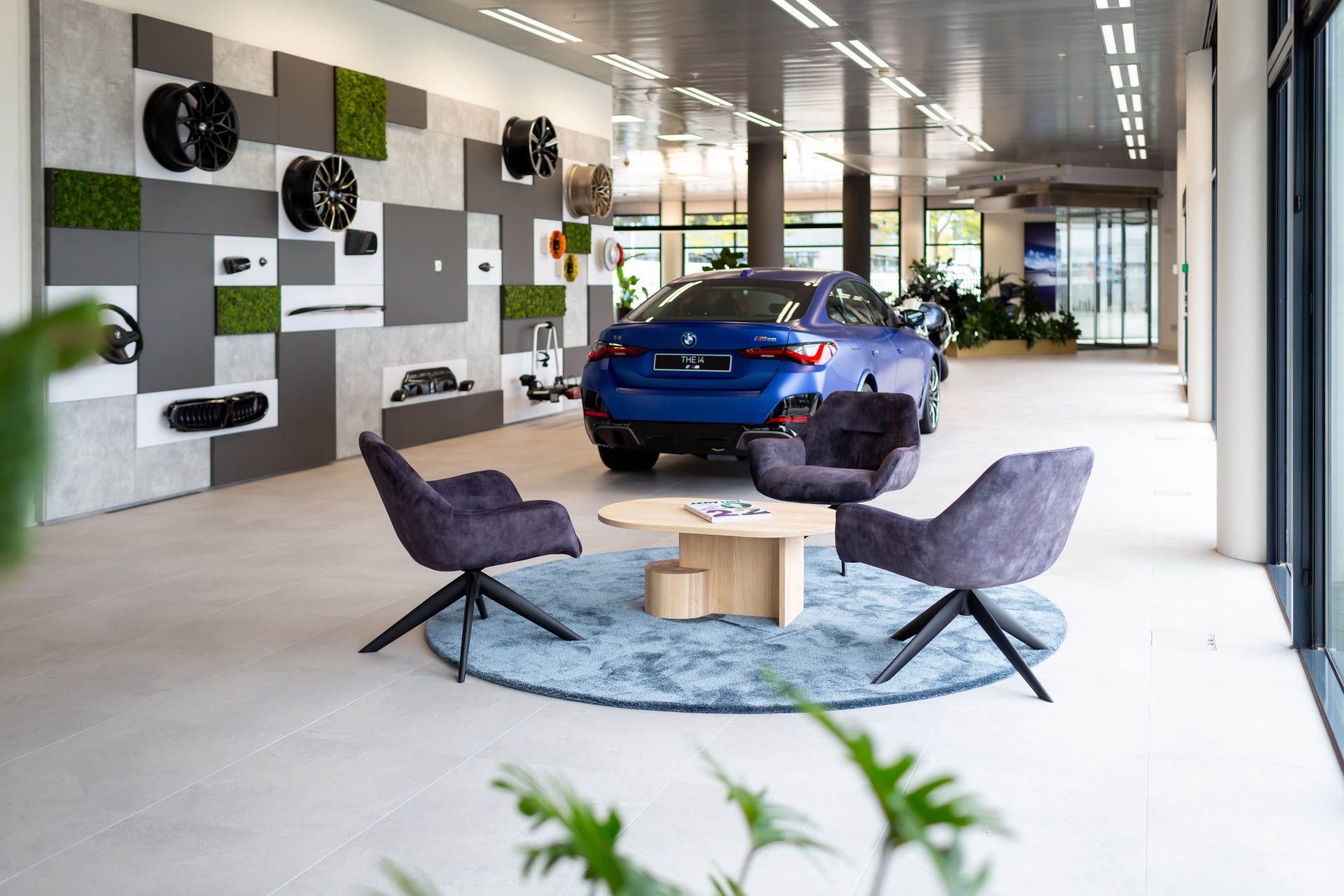 BMW Group Netherlands sales floor.