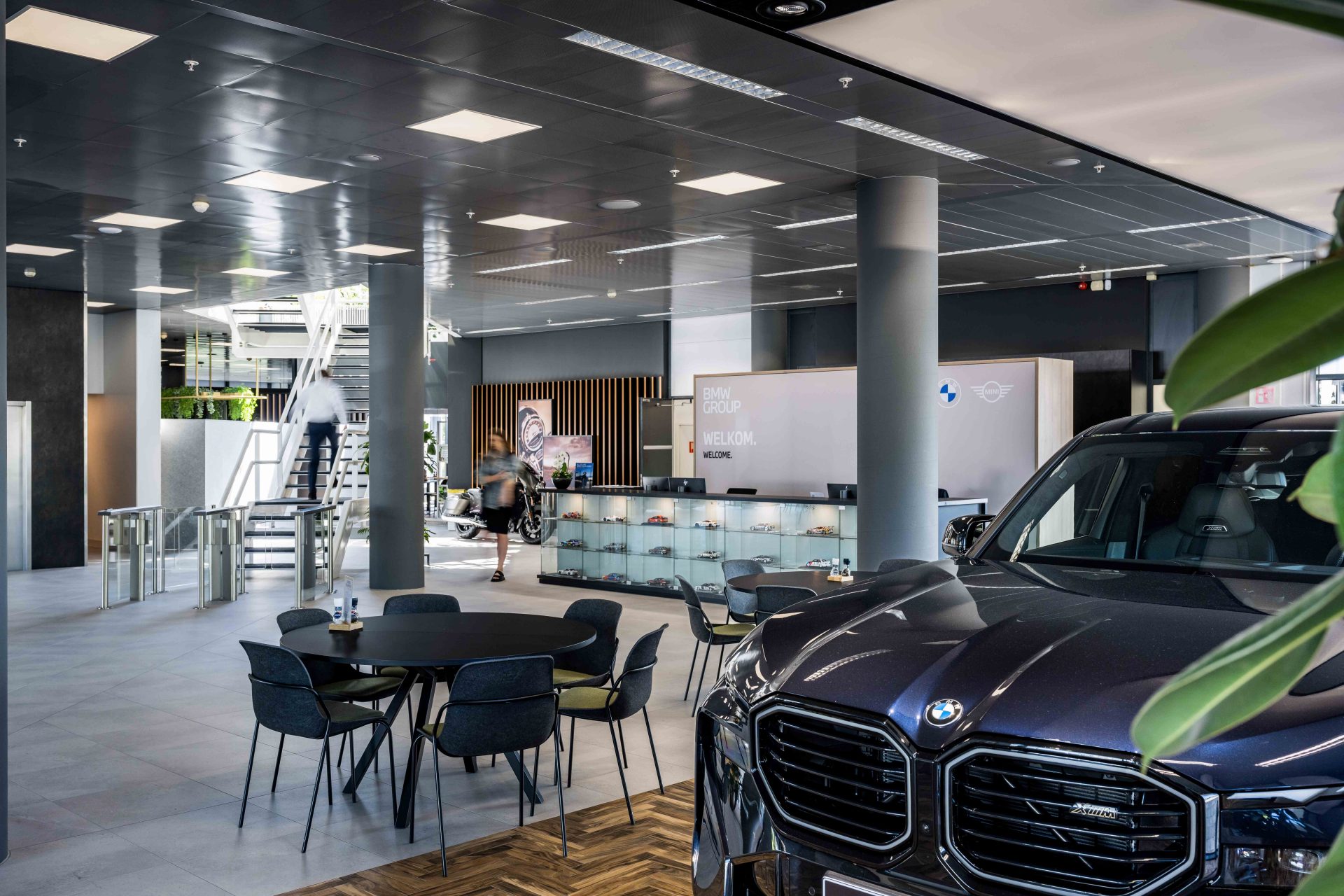 Entrance hall in the BMW Group Netherlands.